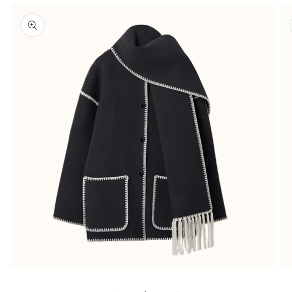 Scarf coat - Picture 1 of 3
